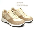 Sneaker beige leder 30204 LIMA Xsensible